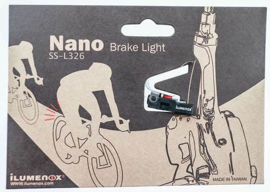 iLumenox Nano SS-L326 Rear Road Bike Caliper / V-Brake Brake Light NEW - Random Bike Parts
