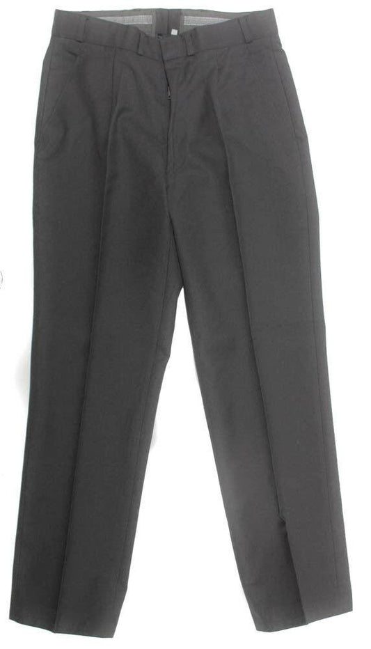 Vintage Dress Slacks Pant Wool Blend Men's Grey Size 31 1/2 x 30" Hemmed NEW