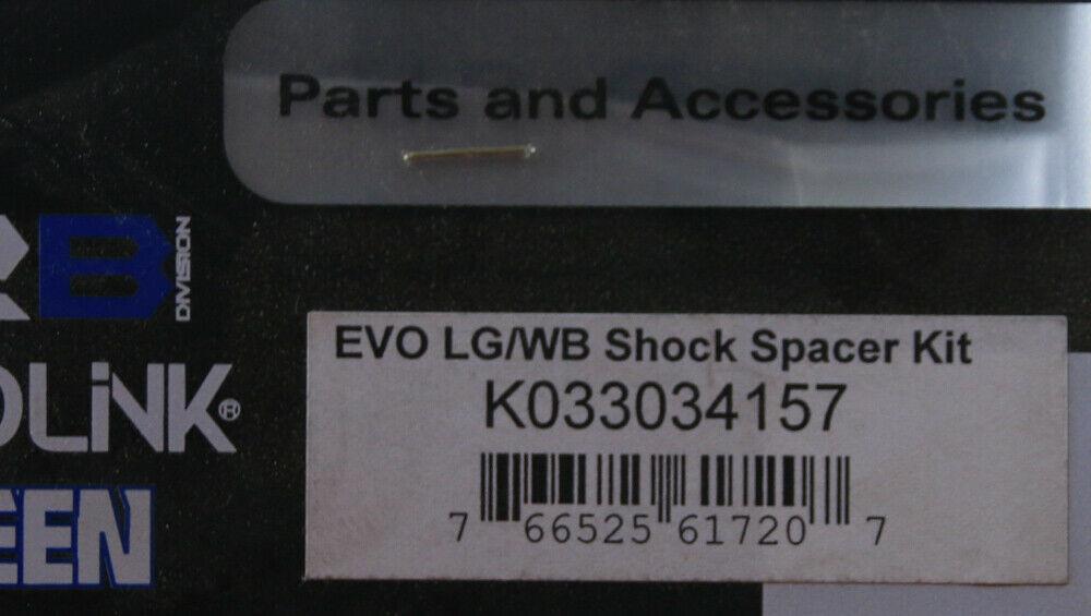 K2 B NOLEEN EVO LARGE To WAY BIG Shock Spacer Kit NEW - Random Bike Parts