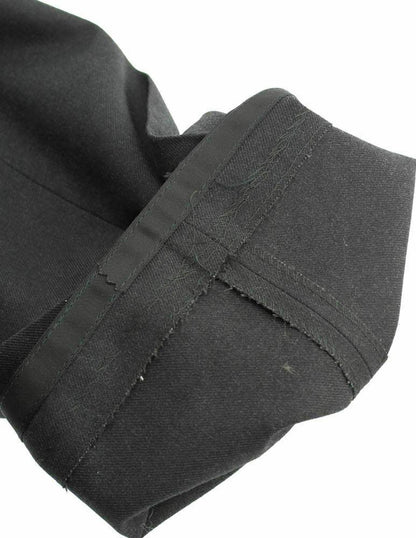 Vintage Dress Slacks Pant Wool Blend Men's Grey Size 32 x 29" Hemmed NEW