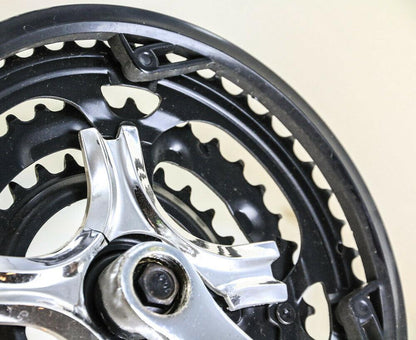 Square Taper 6/7/8 Speed Bike Crankset 9/16" 170mm 48/38/28T Triple NEW
