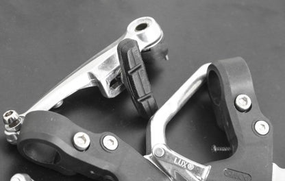 Power Lux V-Brakeset Pair Front / Rear + Brake Levers Rim Brake NEW
