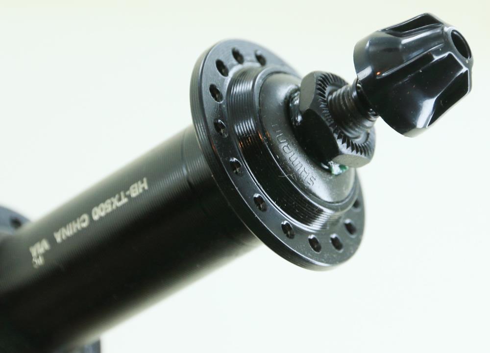 SHIMANO HB-TX500 32h Hole Front Bike Wheel Hub Black QR NEW