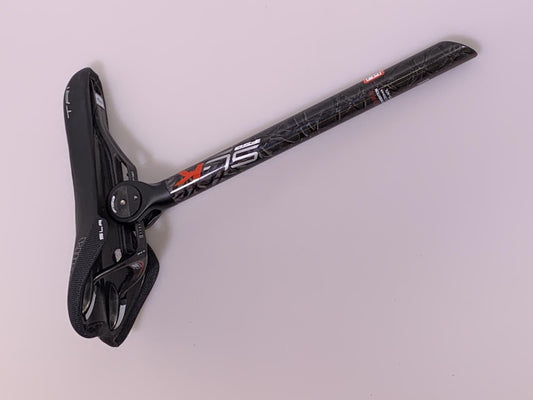 FSA Selle Italia Monolink Combo Bike Saddle and Carbon Seatpost 27.2mm 350mm NEW - Random Bike Parts