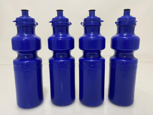 Lot 4 Blue California Springs Bike DuoFlow 26oz Water Bottles New