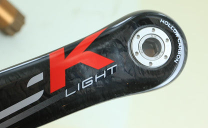 FSA SL-K Light BB 386 EVO 50/34T 172.5mm N10 Carbon Road Bike Crankset 566g NEW - Random Bike Parts