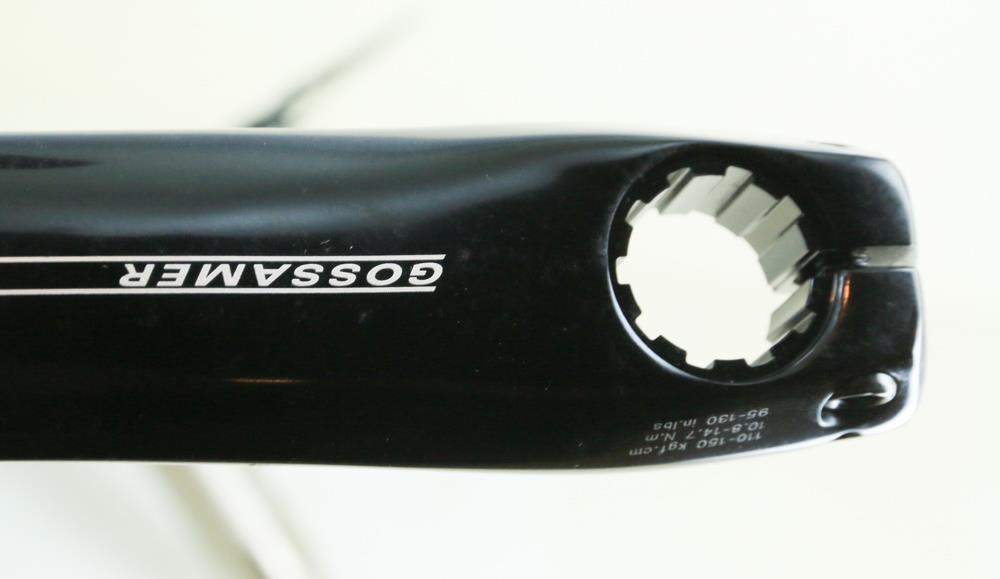 FSA Gossamer MegaExo 50/34T 175mm S10 Road Bike Crankset Aluminum NEW - Random Bike Parts