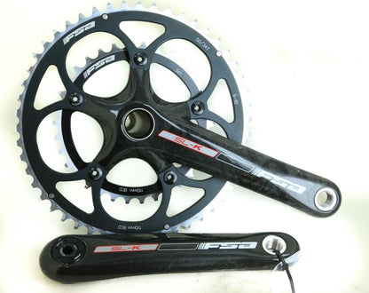 FSA SL-K MegaExo 50/34T 175mm S10 Carbon Road Bike Crankset NEW NOS