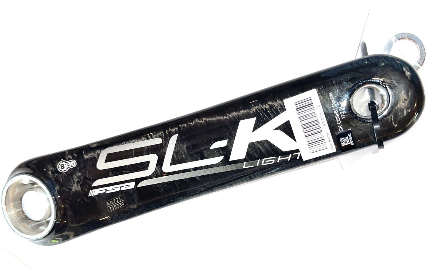 FSA SL-K LIGHT BB30 / PF30 50/34 Road Bike Carbon Crankset 172.5 N10 New NOS - Random Bike Parts