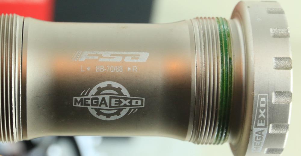 FSA Team Issue Carbon MTB Bike Crankset 44/32/22T 170mm S9 Megaexo NEW NOS - Random Bike Parts