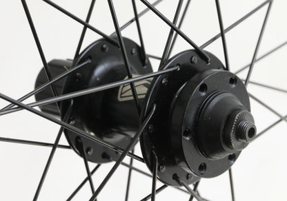 Jalco X320 MTB 26'' Mountain Bike Wheelset Disc Black 8-11s New Blemished - Random Bike Parts