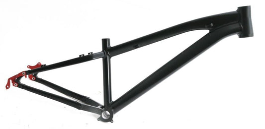 GT Ruckus 26" Dirt Jumper MTB Bike Frame Black TAPERED Disc Aluminum NEW - Random Bike Parts