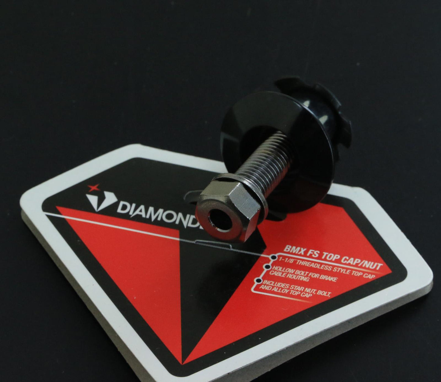 Diamondback 1-1/8" Threadless Freestyle BMX Bike Headset Cap Internal Cable NEW - Random Bike Parts