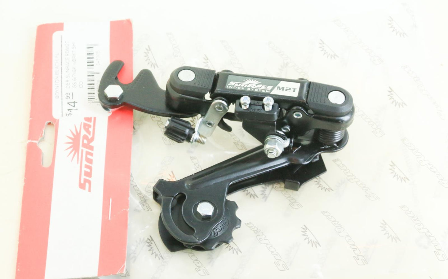 SUNRACE M2T 6/7/8  Axle Mount MTB / Hybrid Bike Rear Derailleur NEW
