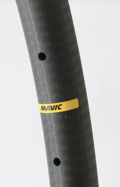 2 Mavic 700c CXP Pro 25 20 Hole Carbon Road CX Bike Rims UST Tubeless Disc NEW - Random Bike Parts