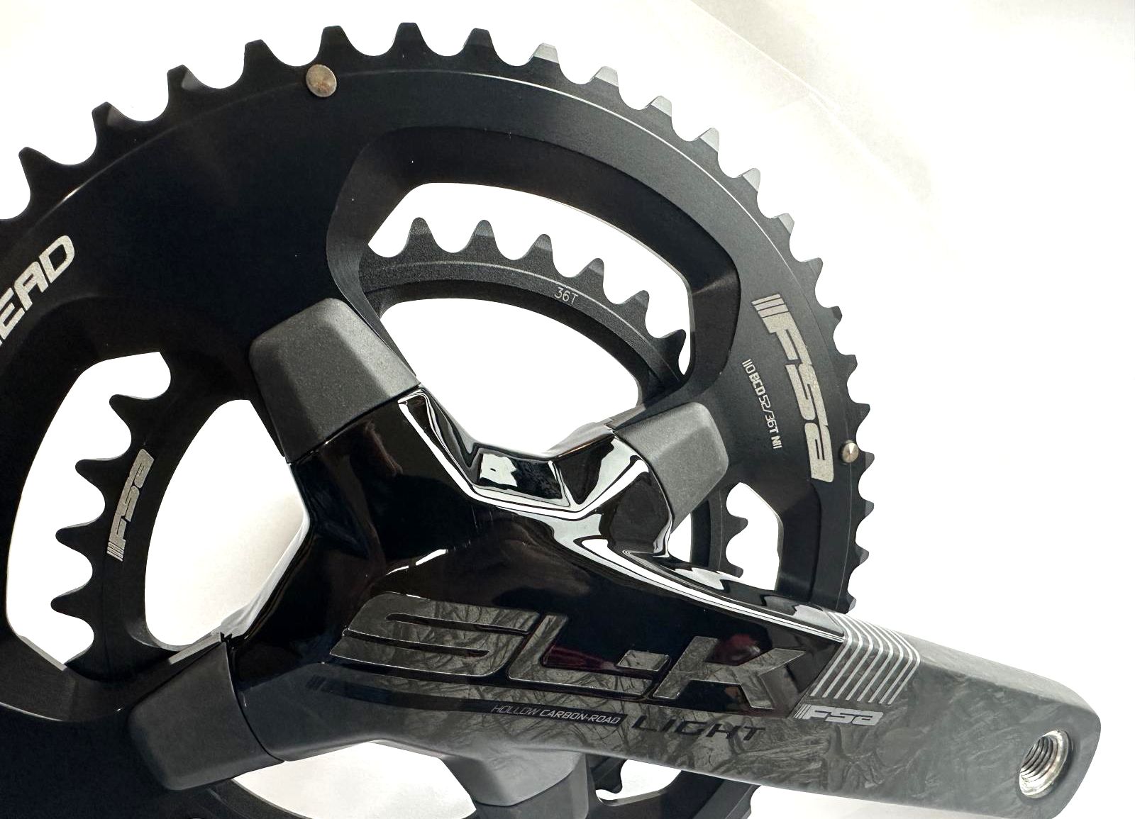 FSA SL-K BB386EVO Carbon Crankset Speed: 11, 30mm, BCD: 110, 36/52, 172.5mm NEW - Random Bike Parts