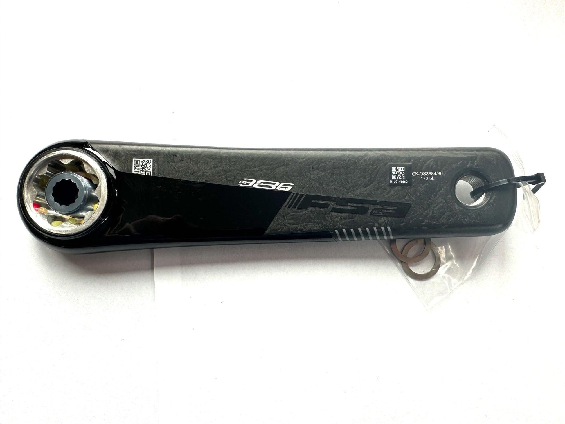 FSA SL-K BB386EVO Carbon Crankset Speed: 11, 30mm, BCD: 110, 36/52, 172.5mm NEW - Random Bike Parts