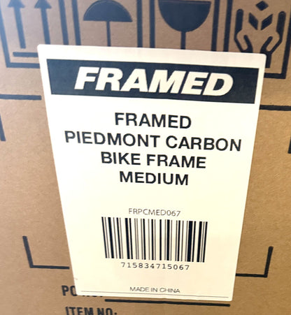 FRAMED 29er PIEDMONT Medium Carbon Full Suspension Bike Frame 29" NEW - Random Bike Parts