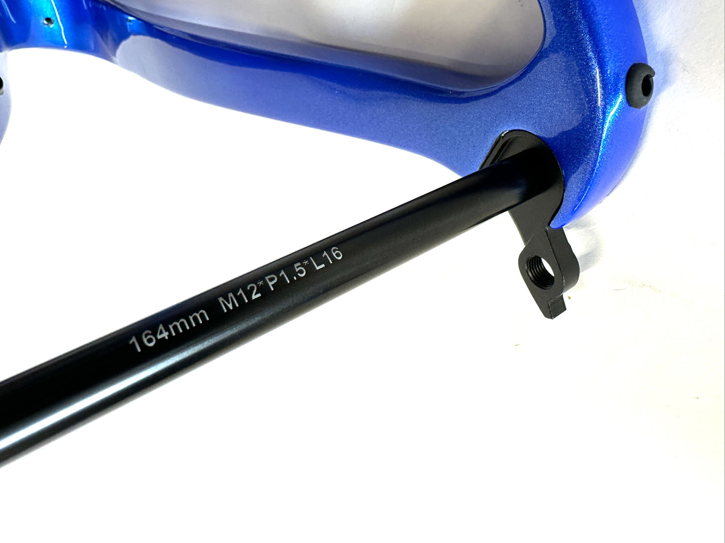 Framed 700c Super Tuscan Carbon Disc 54cm M Gravel Carbon BLUE Frame / Fork Blem