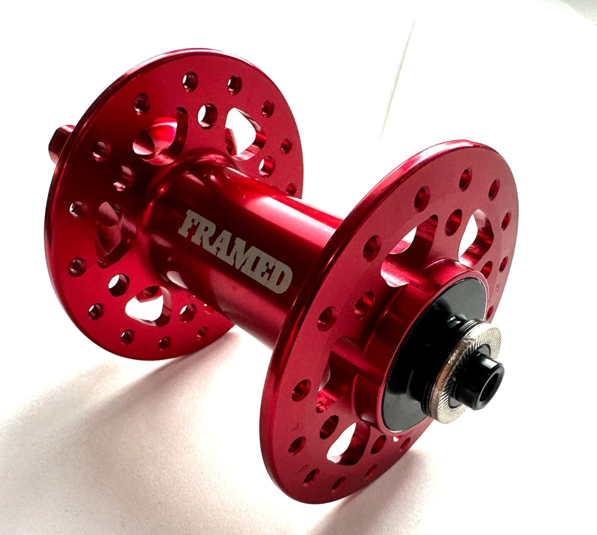 FRAMED Alloy Front Hub 6 Bolt Disc 100mm 32 Hole QR Sealed Bearing New - Random Bike Parts
