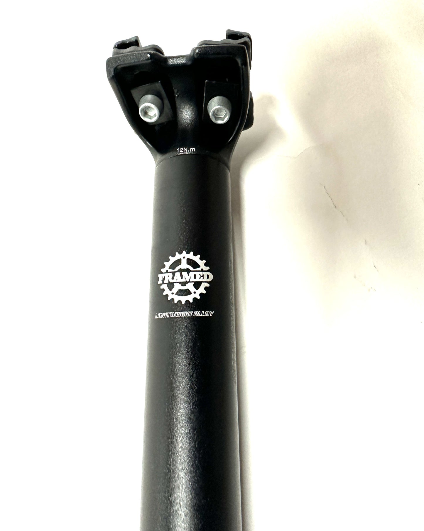 Lot of 3 FRAMED Lightweight Alloy MTB Road Bike Seatpost 31.6mm X 400mm Blk NEW