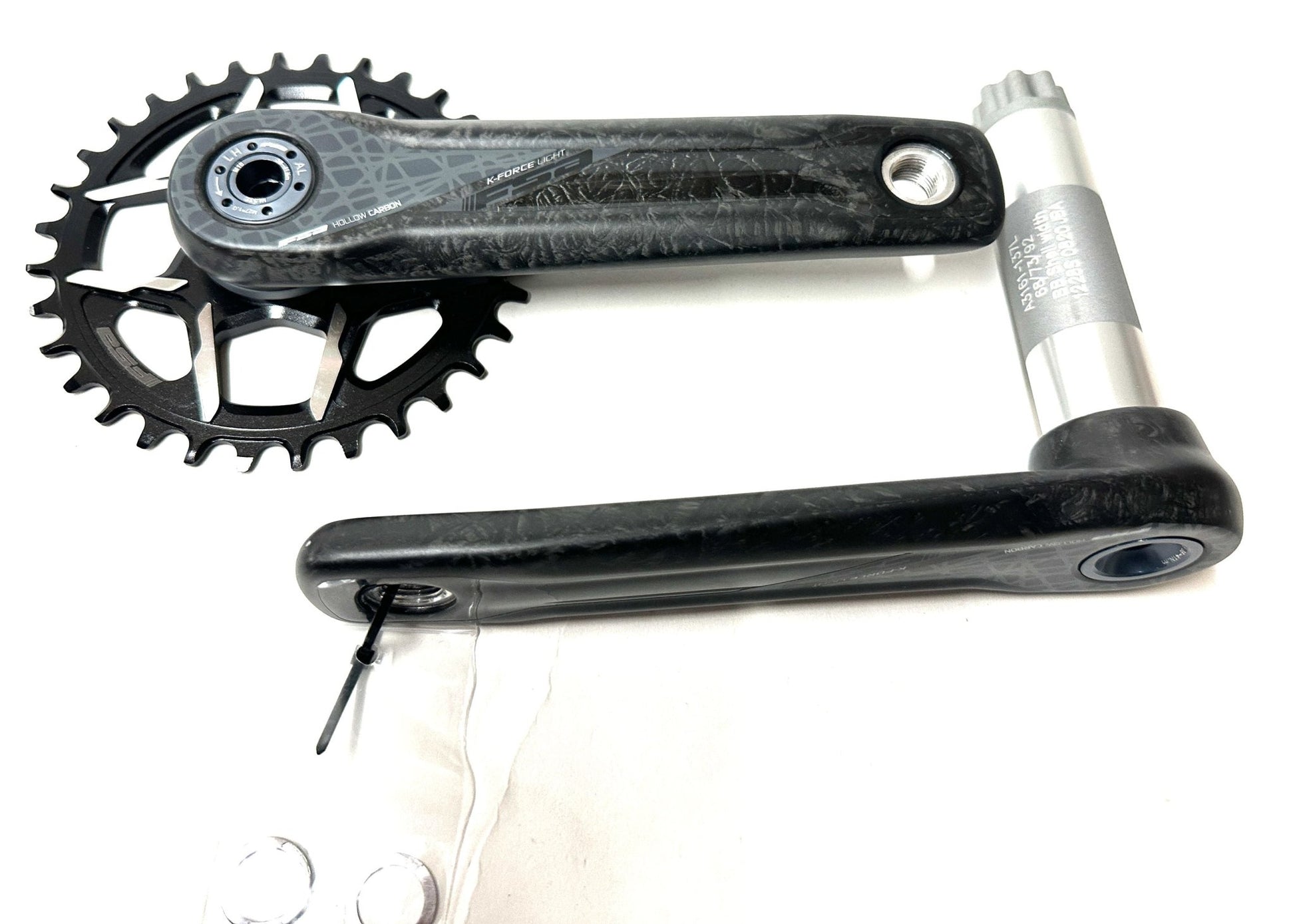 FSA K-Force Light Modular 1X 32 tooth BB392EVO 11spd Carbon Crankset 170mm NEW - Random Bike Parts