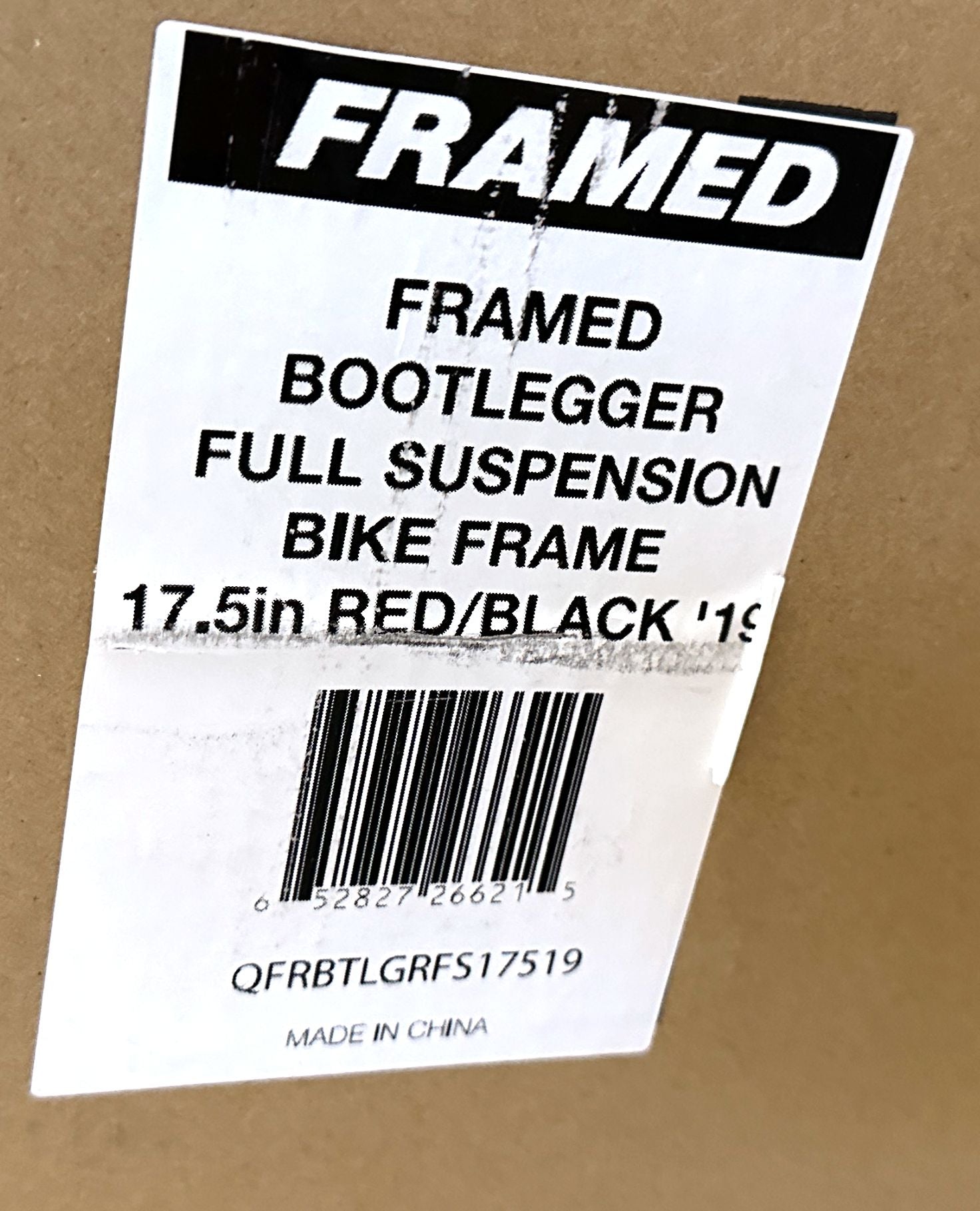 Framed 29er 2025