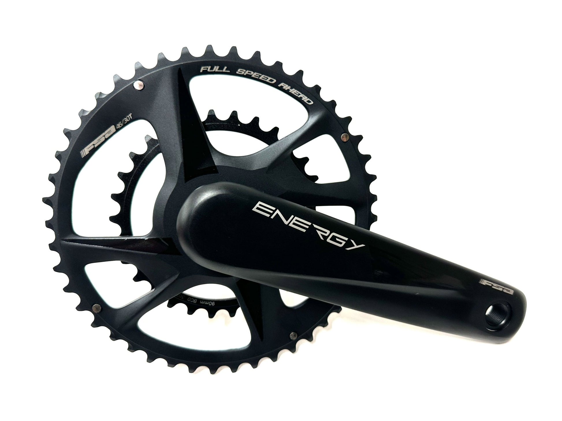 FSA Energy Modular Road Gravel Crankset 170mm 9/10/11/12-Speed, 46/30t, New - Random Bike Parts