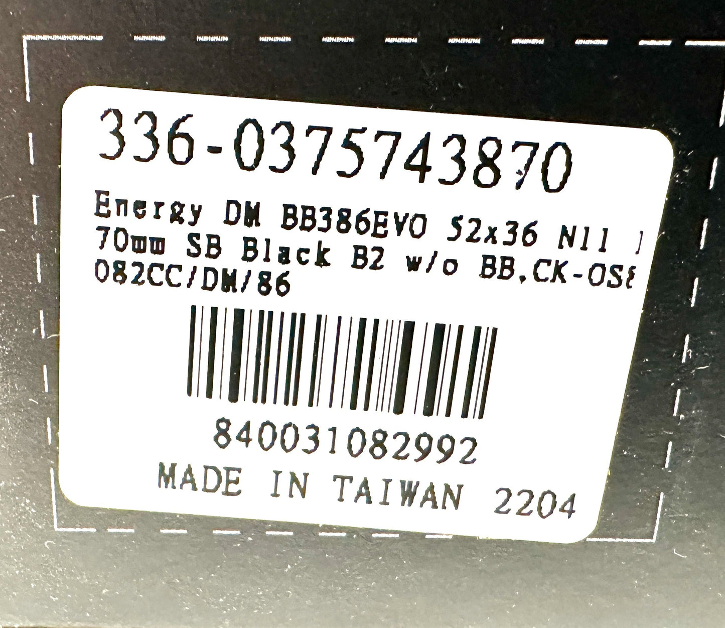 FSA Energy Modular BB386EVO Road Gravel Crankset 170mm 9/10/11/12  52/36t  New