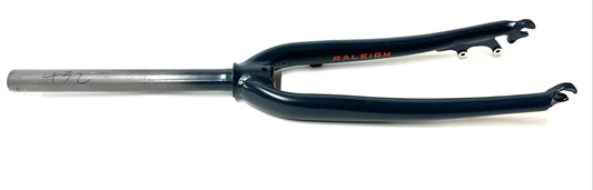 RALEIGH 1 1/8" 26" Threadless Alloy Bike Fork 100mm QR Disc Axle-Crown 400mm NEW