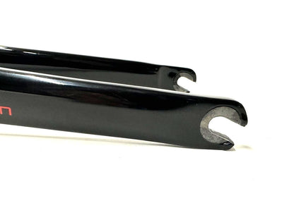 Framed Full Carbon 700cm Tapered QR Road Bike Fork Rim Brake 100mm NEW - Random Bike Parts