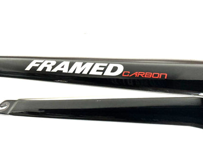 Framed Full Carbon 700cm Tapered QR Road Bike Fork Rim Brake 100mm NEW - Random Bike Parts