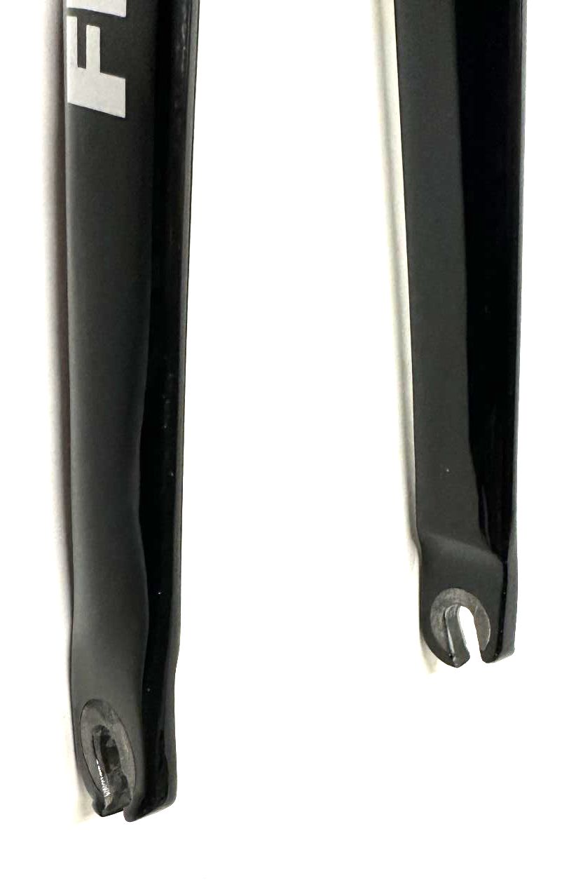 Framed Full Carbon 700cm Tapered QR Road Bike Fork Rim Brake 100mm NEW - Random Bike Parts