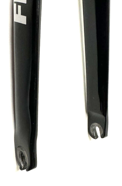 Framed Full Carbon 700cm Tapered QR Road Bike Fork Rim Brake 100mm NEW - Random Bike Parts