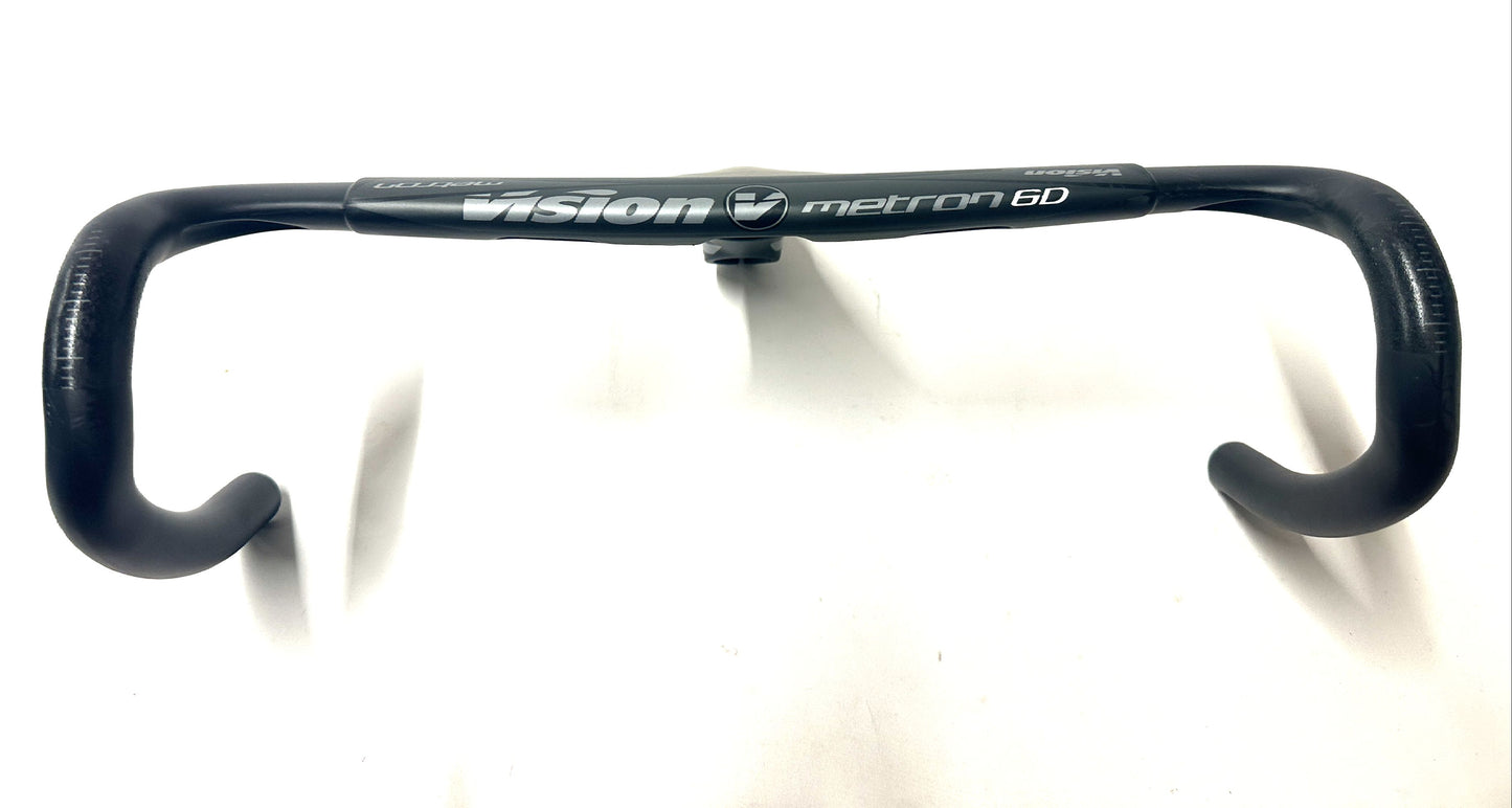 Vision Metron 6D Integrated CARBON BIKE Handlebar 1-1/8" 90mm x 400mm NEW