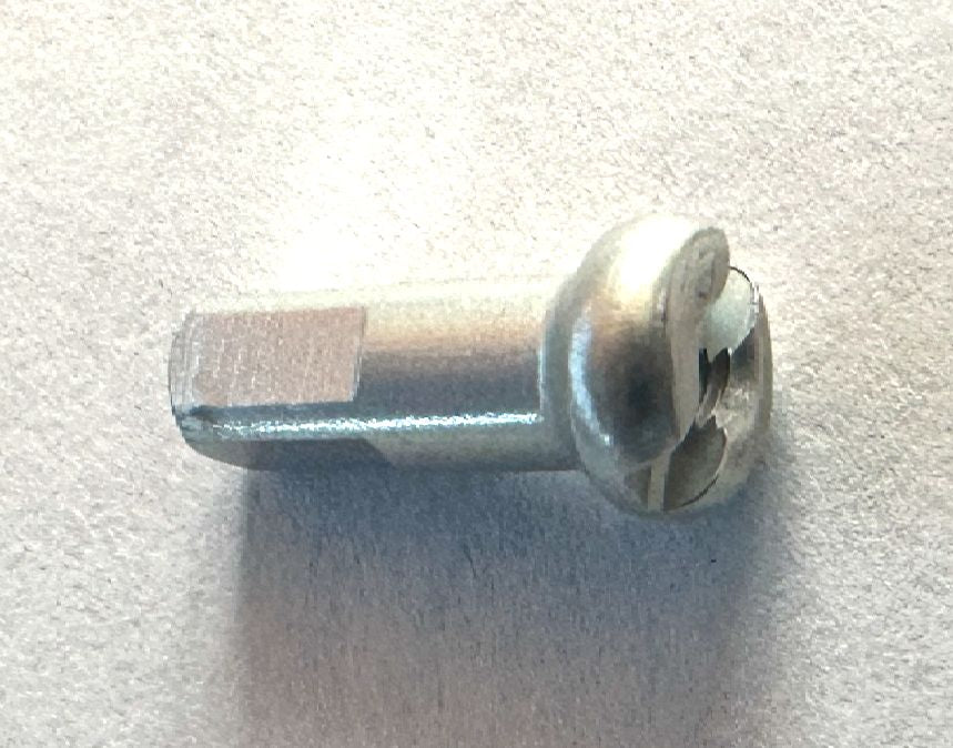 DT Swiss 2.0mm Standard Alloy / Aluminum Nipples 2.0 x 12mm Silver 100 Count