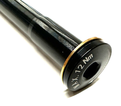 Alloy Bike Rear Thru Axle 12mm x 173mm M12*P1.5*L15  1.5 Thread Pitch New