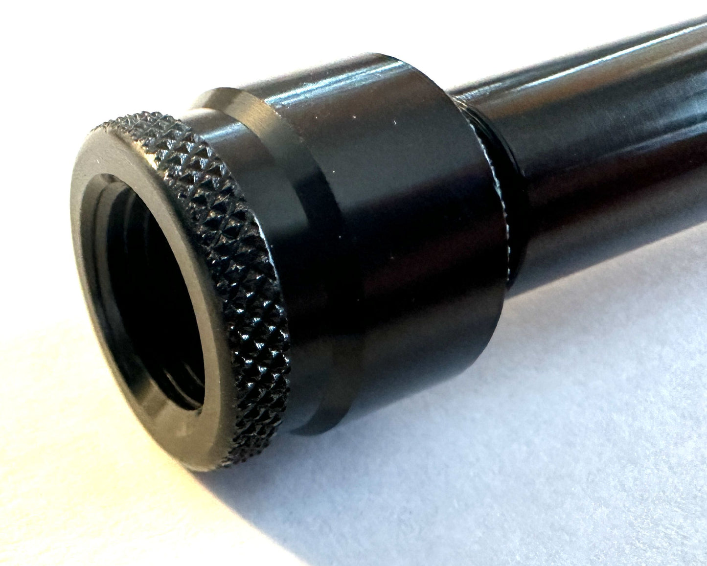 Alloy Bike Front Thru Axle 15mm x 185mm Quick Release Thread Pitch 1.5 Fat Bike