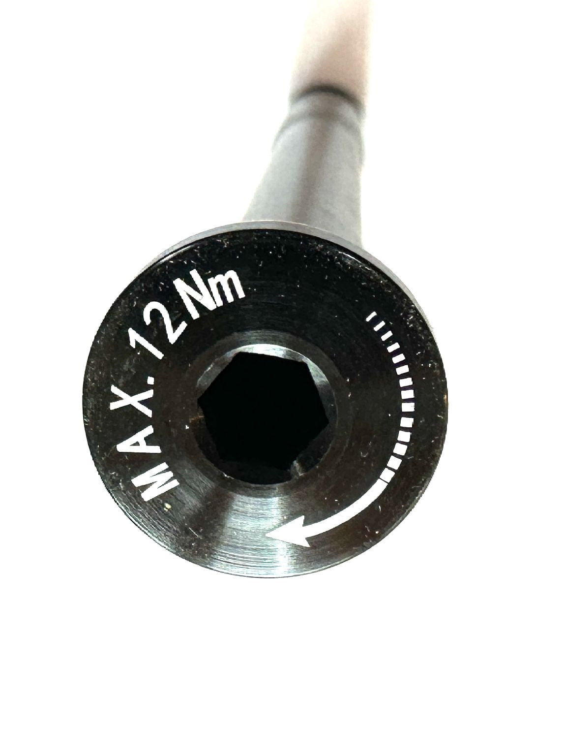 Alloy Bike Front 122mm Thru Axle 12mm x 122mm. M12*P1.5*L14 NEW