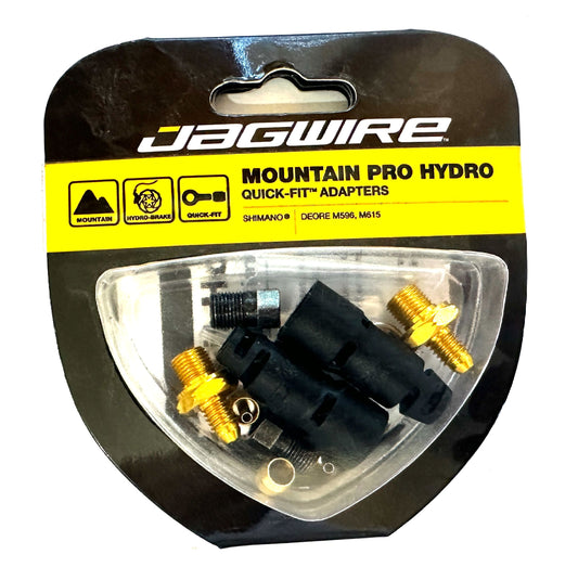 Jagwire Pro Quick-Fit Adapters Hydraulic Hose HFA310 Shimano Deore M596, M615