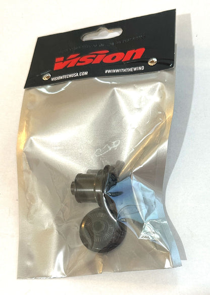VISION Front Hub End Cap Kit Quick Release TEAM 35 DB-CL MW730 F-QR5-DS New