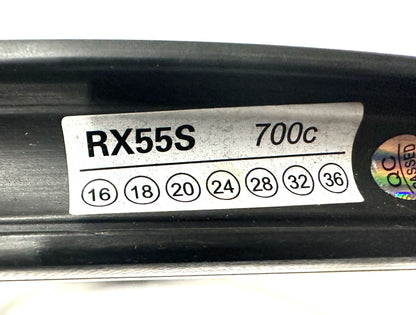 Sample 700c RX55S Carbon Clincher Bike Rim Brakes 24 Spoke NEW
