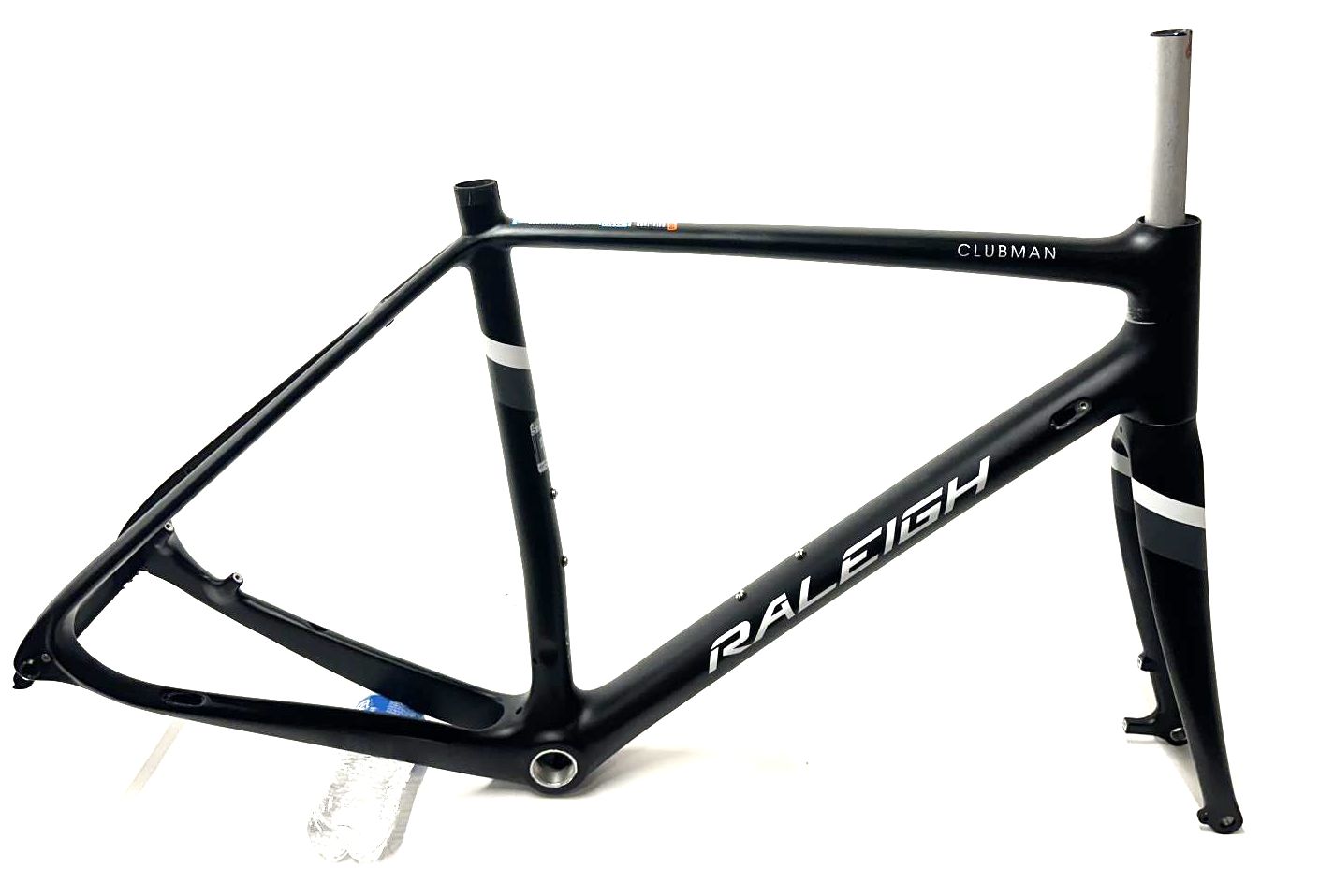 Raleigh Clubman Carbon 60cm Disc 700c Road Bike Frame Fork New NOS