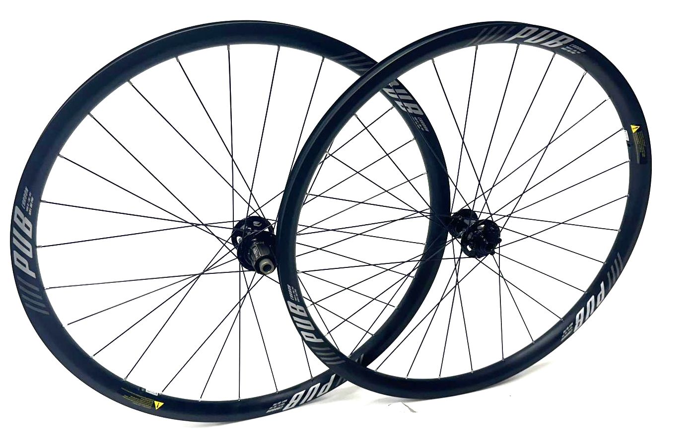 PUB Carbon 700c 100 x 12mm 142 x 12mm Disc Gravel Wheelset fits Shimano 11s New