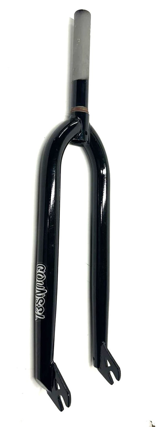 Framed Counsel 27.5" BMX Steel Black Bike 1 1/8 Threadless Fork 3/8 Axle New