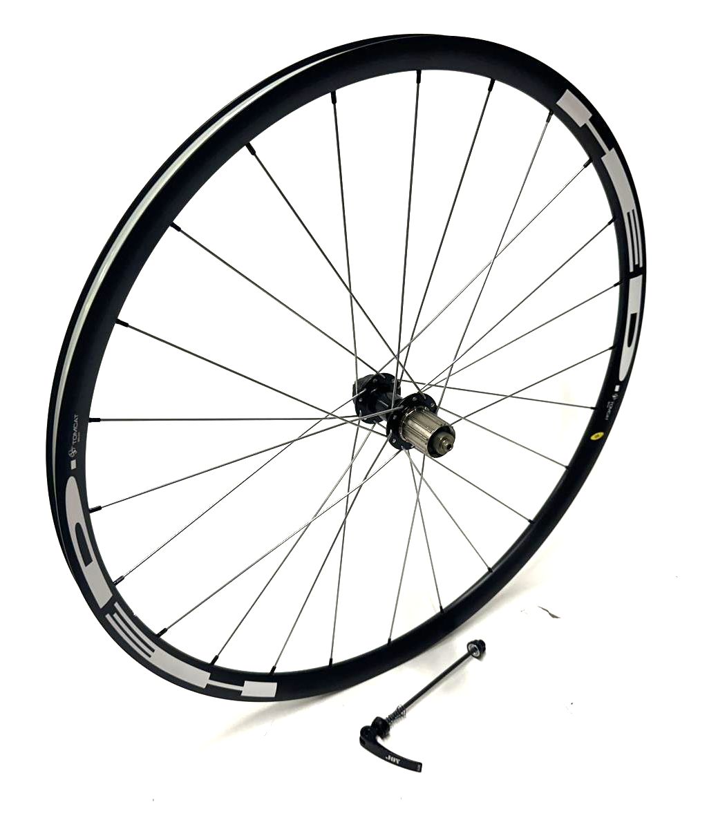 HED TOMCAT 622 x 21c 700c 135mm Center Lock Disc Rear Road Bike Wheel HG 11 QR