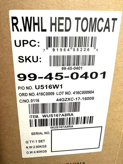 HED TOMCAT 622 x 21c 700c 135mm Center Lock Disc Rear Road Bike Wheel HG 11 QR