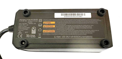 Bosch Ebike Compact Charger BCS230 0 275 007 915 Output 36v 2a 100-240V No Cord