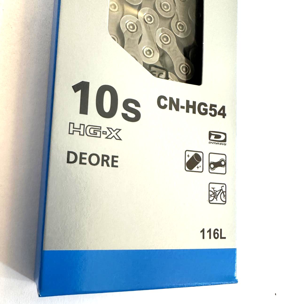 Shimano 10 Speed Chain CN-HG54 Deore Dyna-sys MTB Bike Chains 116L NEW