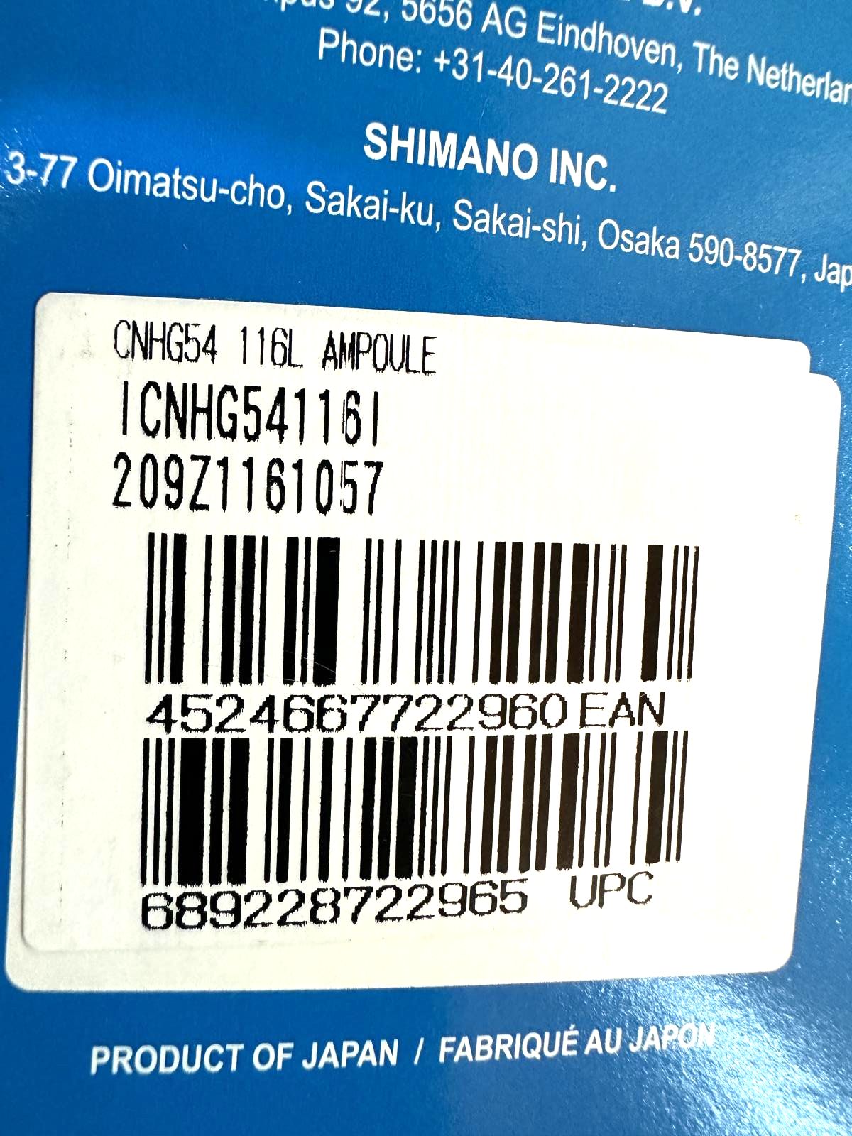 Shimano 10 Speed Chain CN-HG54 Deore Dyna-sys MTB Bike Chains 116L NEW